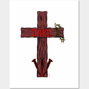 Wooden cross Posters and Art